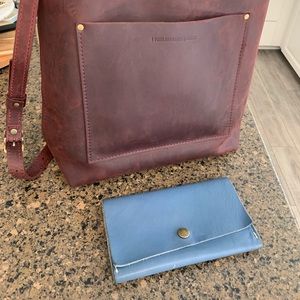 Portland leather rancher wallet